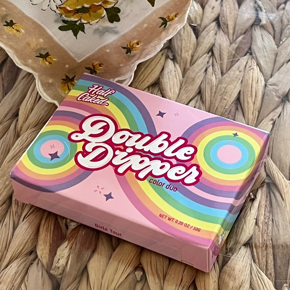 Half Caked Double Dipper‎ Color Duo Girls Tour Blush and Highlighter Palette NEW